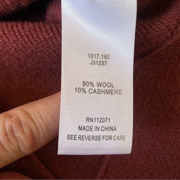 |Jigsaw| Oversized Wafer Wool/Cashmere Blend Sweater Jumper Woman’s Size Small - Picture 5 of 9